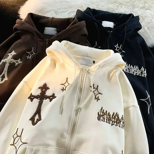 Vintage Cross Hoodie